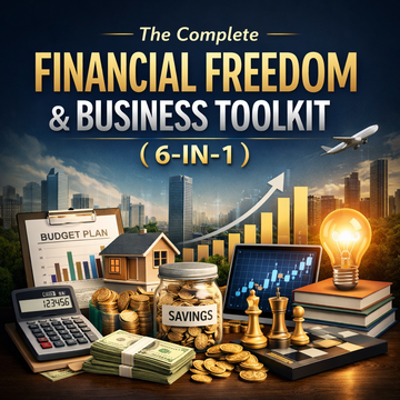 The Complete Financial Freedom & Business Toolkit (6-in-1)